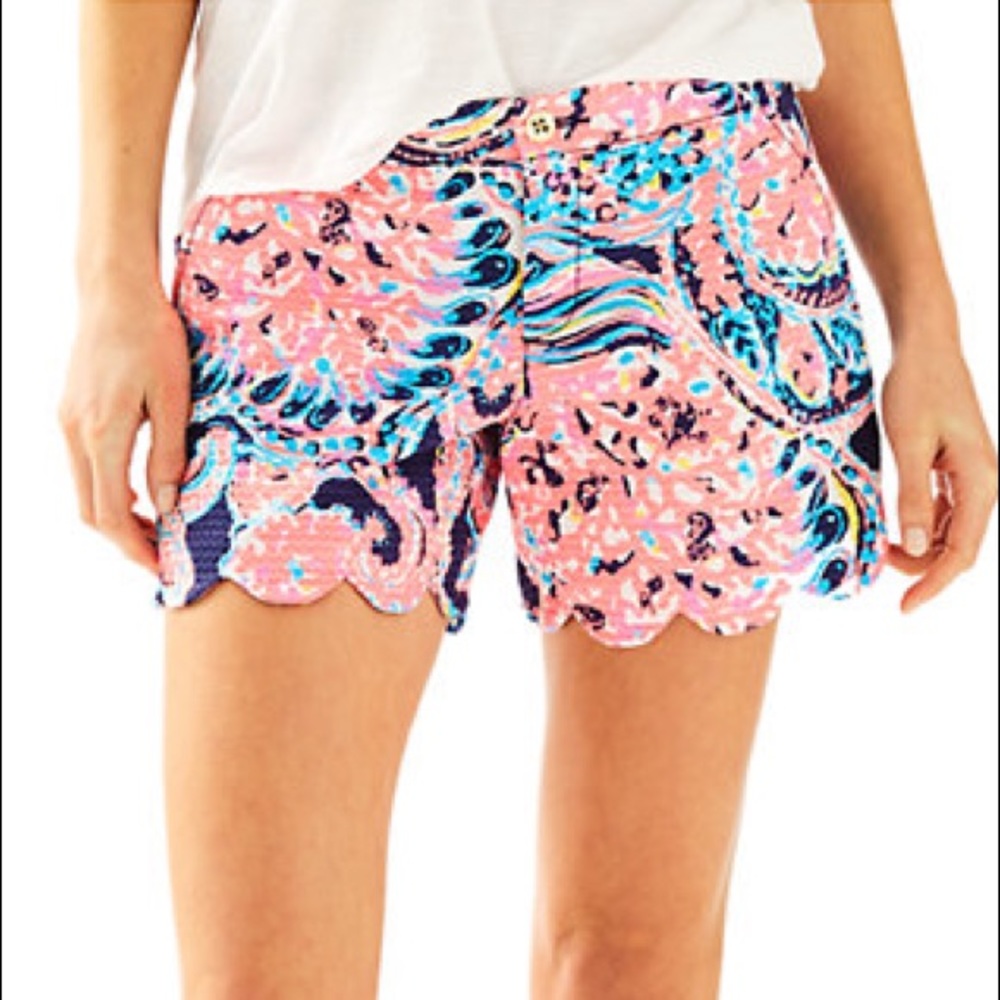 Lilly Pulitzer Buttercup Shorts in For the Halibut